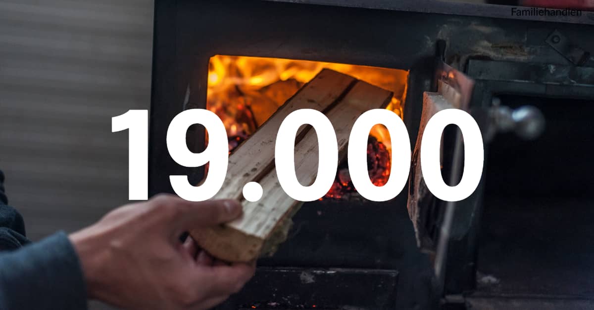 19.000 brændeovne er skrottet - Familiehandlen